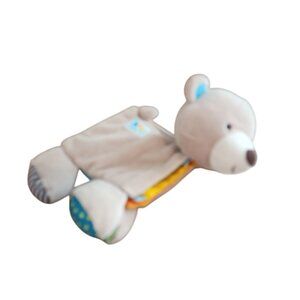 Carter's My ABC Friend" plush baby book soft sensory toy security lovey /